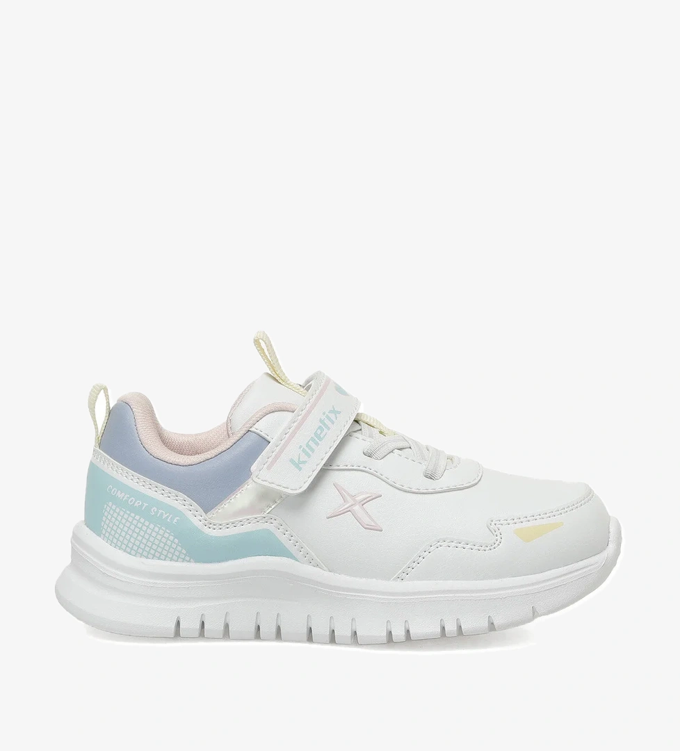 ESGAN PU P 5PR Beyaz Kız Çocuk Spor Ayakkabı - Görsel 1