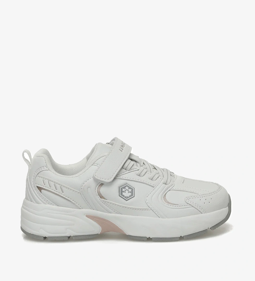 POL PU JR 5PR Beyaz Kız Çocuk Spor Ayakkabı - Görsel 1