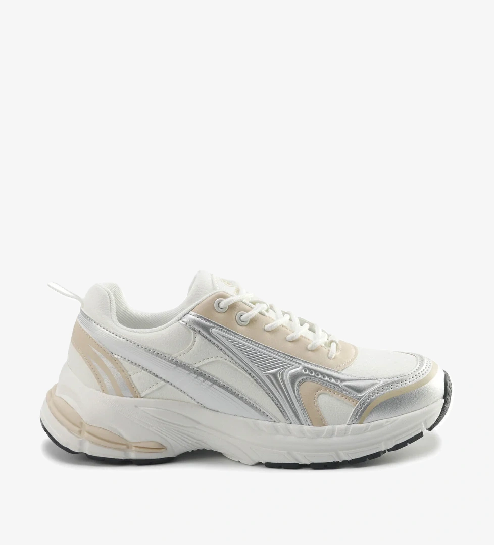 ENNO 5PR Beyaz Kadın Spor Ayakkabı - Görsel 1