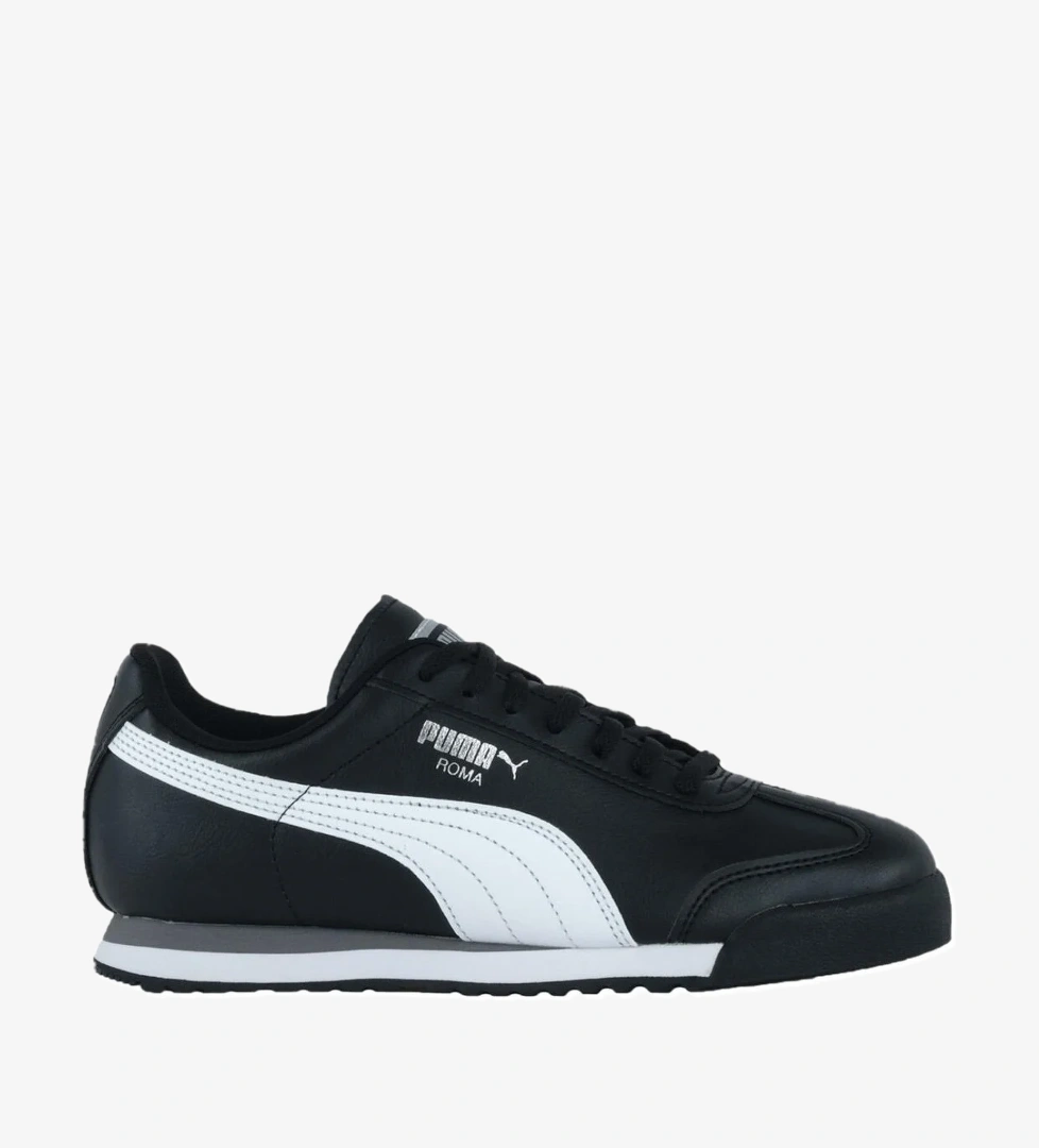 Puma 354259 Roma Basic Jr Siyah Beyaz model görseli