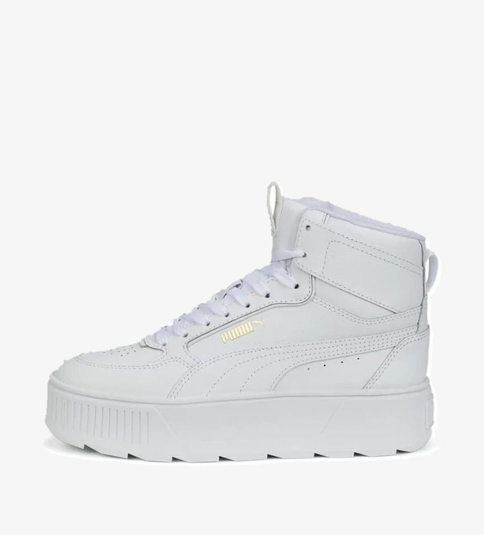 387213 Karmen Rebelle Mid Spor Ayakkabı Beyaz - Görsel 1