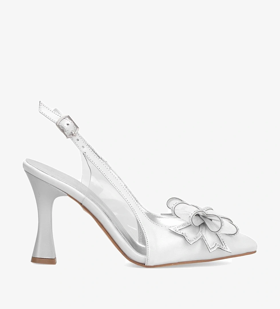 Elit BTBSJ05 Kadın Klasik Topuklu Ayakkabı Gri