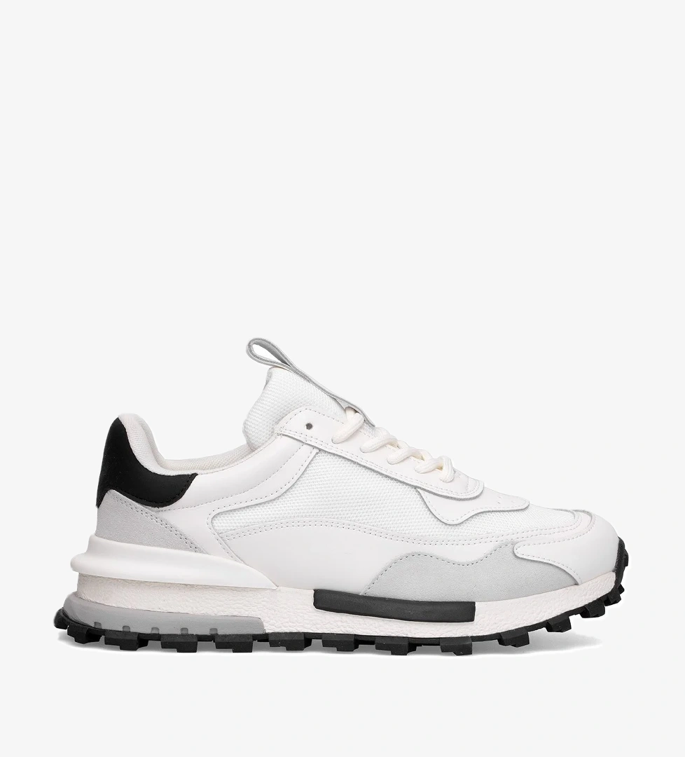 Lufian 112230265 Henry Erkek Hakiki Deri Klasik Sneaker Beyaz model görseli