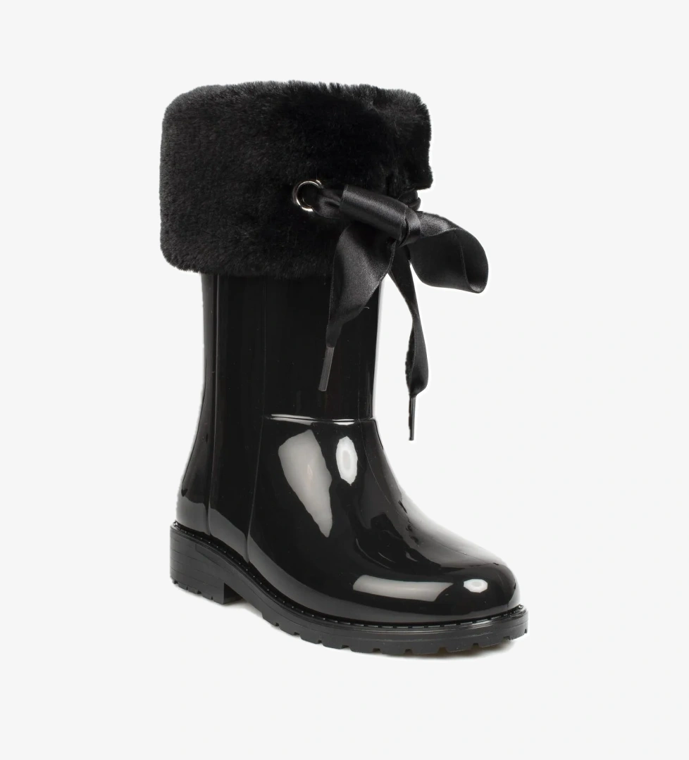 Igor W10239 K Campera Charol Soft Yağmur Siyah Çocuk Çizme model görseli