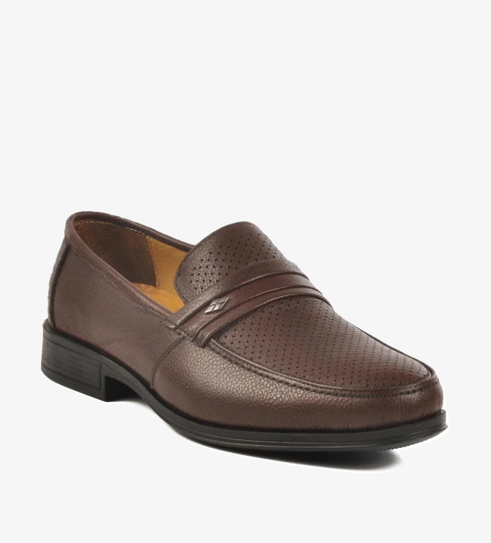 Ayakmod 302 Jel Taban Kahve Hakiki Deri Erkek Günlük Ayakkabı model görseli