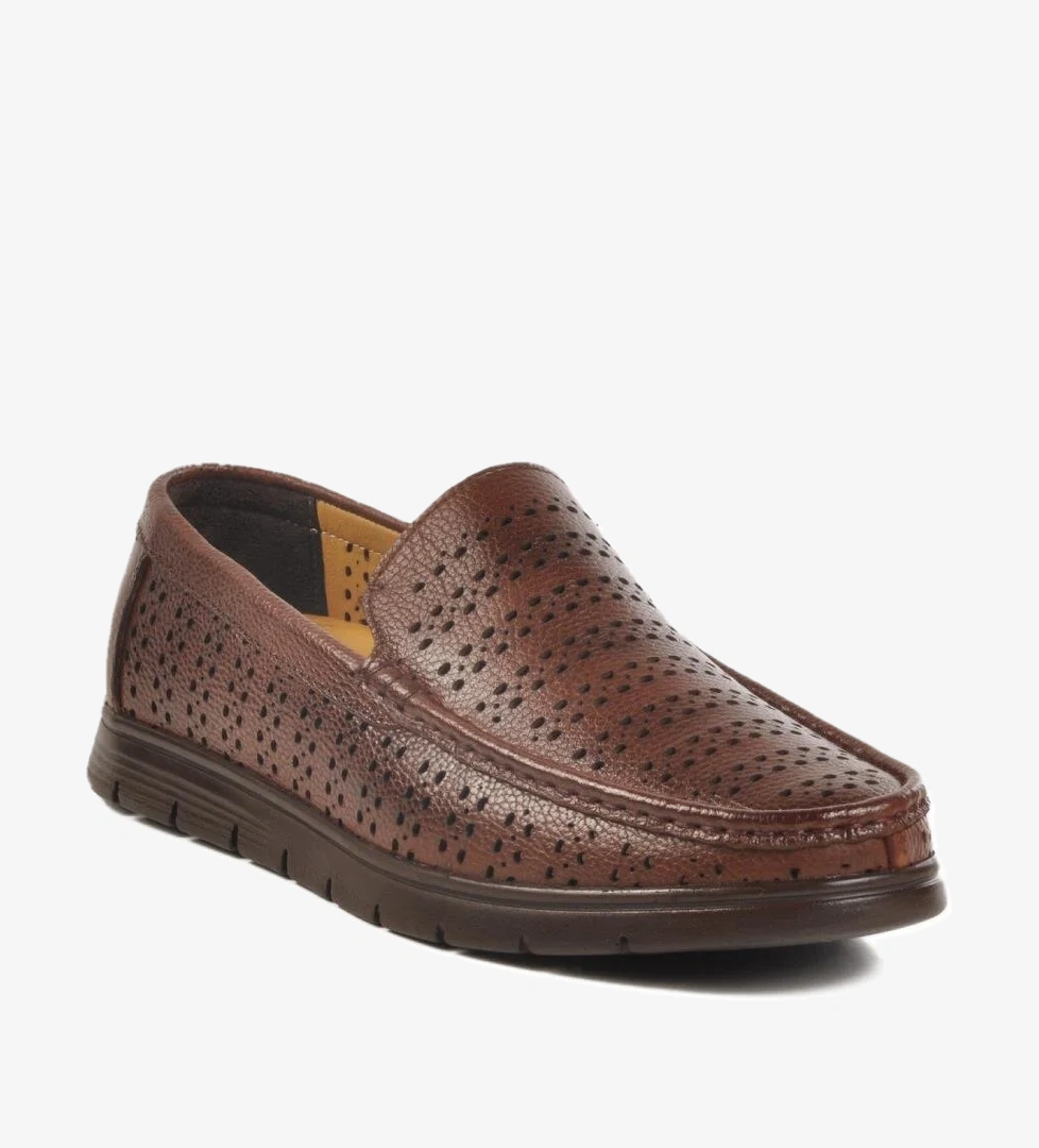 005 M Taba Hakiki Deri Erkek Günlük Ayakkabı