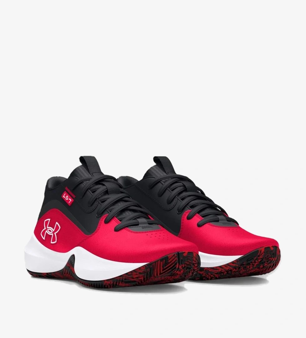 3028513G Ua Gs Lockdown Kırmızı Unisex Spor Ayakkabı