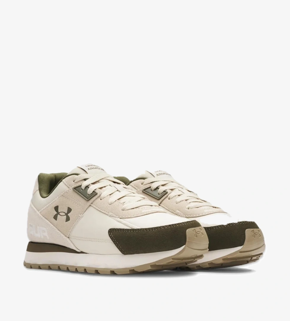 Under Armour 3028408 Ua Essential Runner Sneakers Bej Siyah Unisex Spor Ayakkabı model görseli