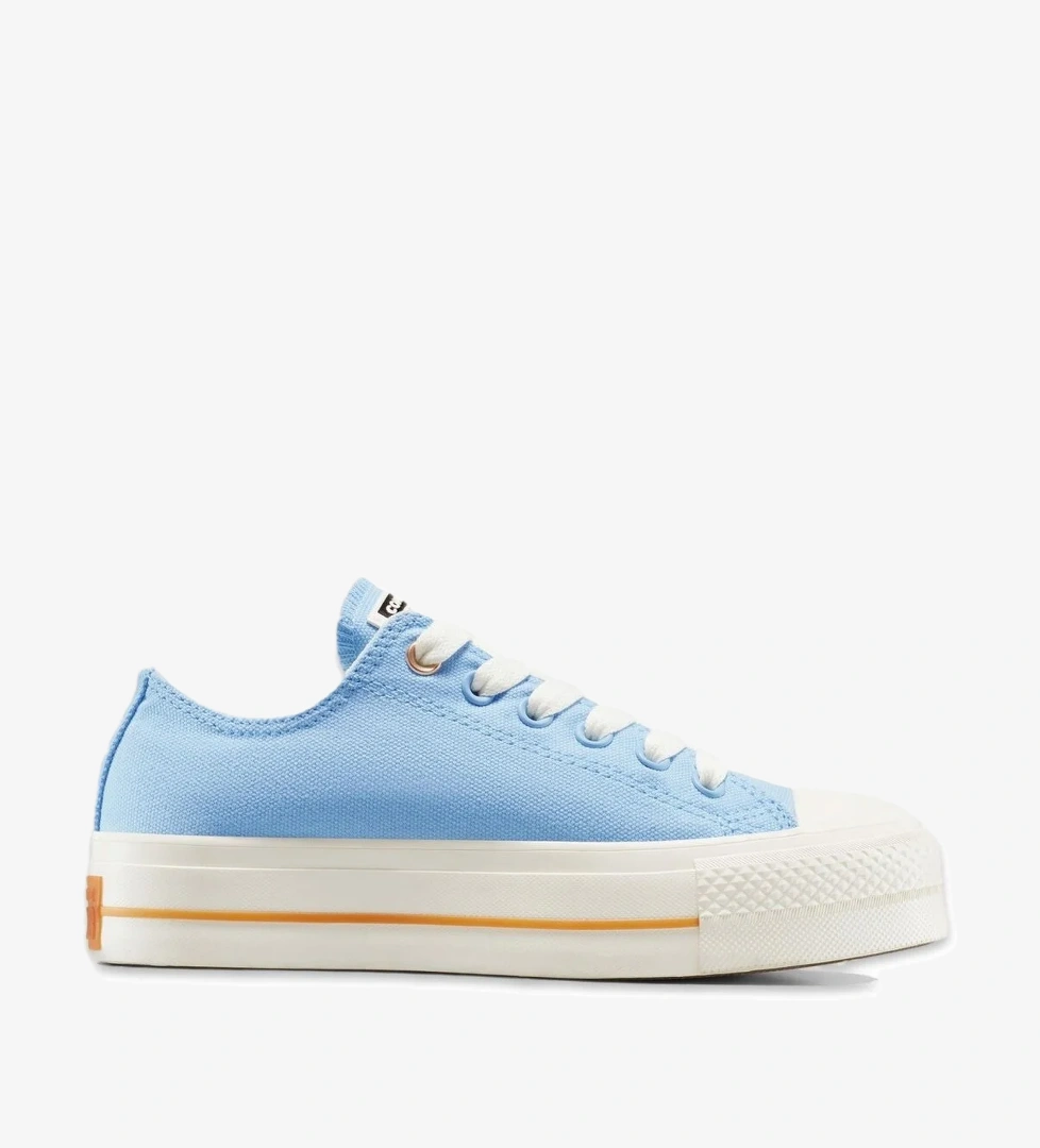 Converse A12965C Chuck Taylor All Star Lift Platform Color Pop Sneaker Açık Mavi Unisex Ay model görseli