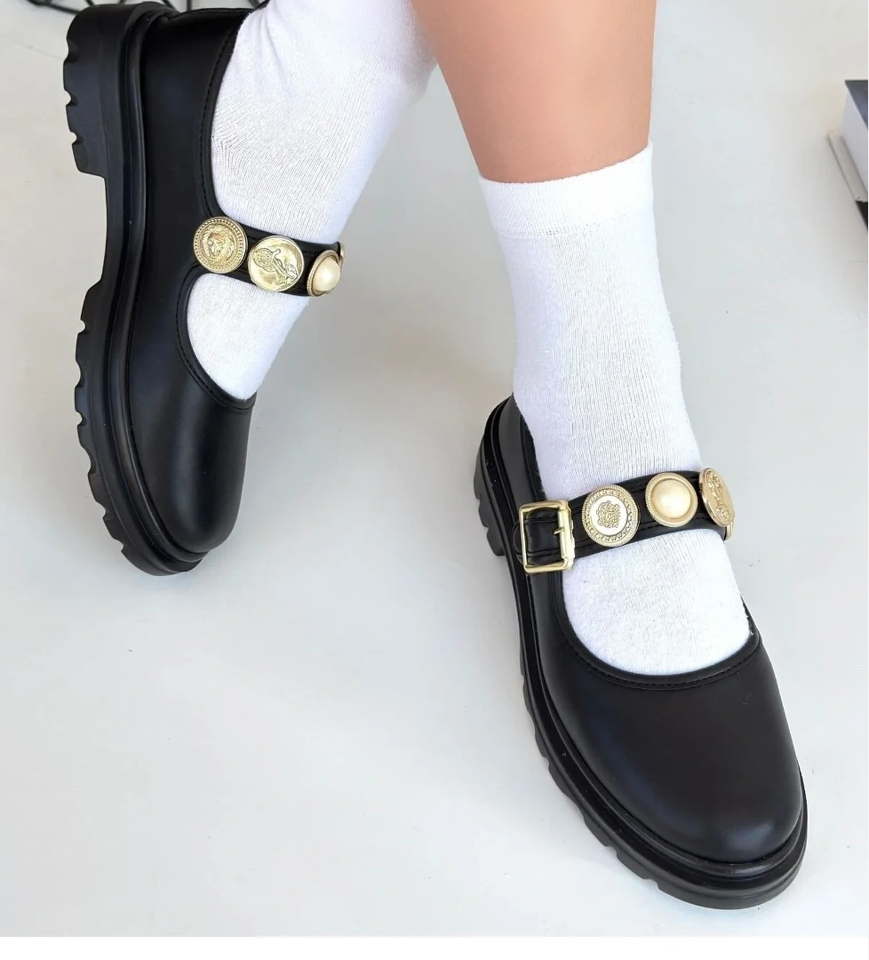 Siyah Kadın Günlük Ayakkabı