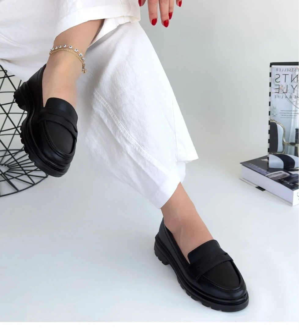 Siyah Kadın Günlük Ayakkabı