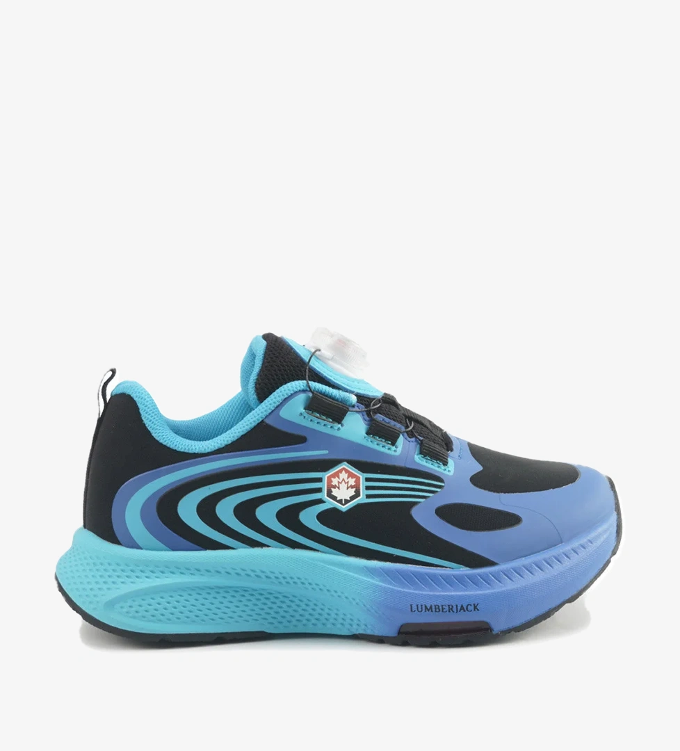 WAKE 5PR Siyah Erkek Çocuk Spor Ayakkabı - Görsel 1