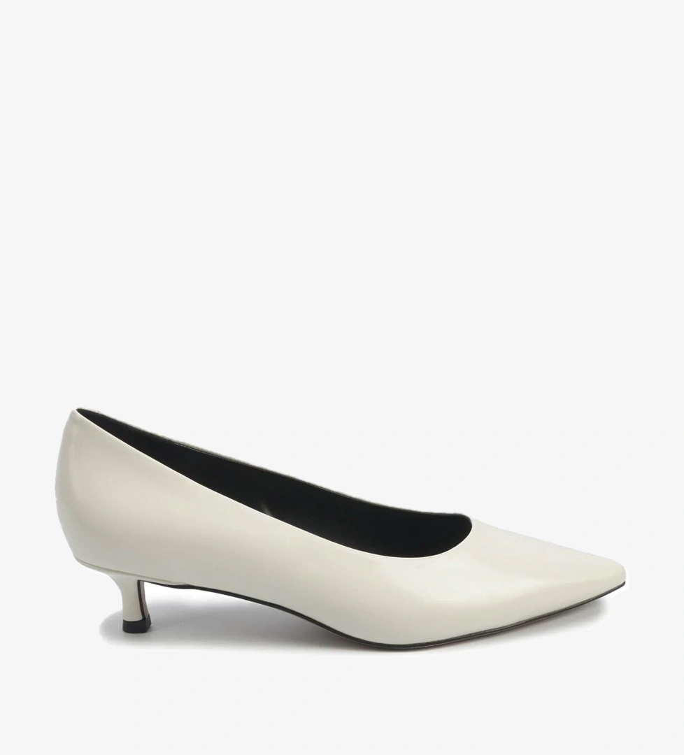 SELBY 5PR KIRIK BEYAZ Kadın Topuklu Ayakkabı - Görsel 1