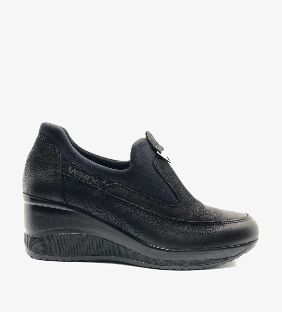 Venüs Maranta Hakiki Deri Dolgu Topuk Ortopedik Kadın Casual Ayakkabı model görseli