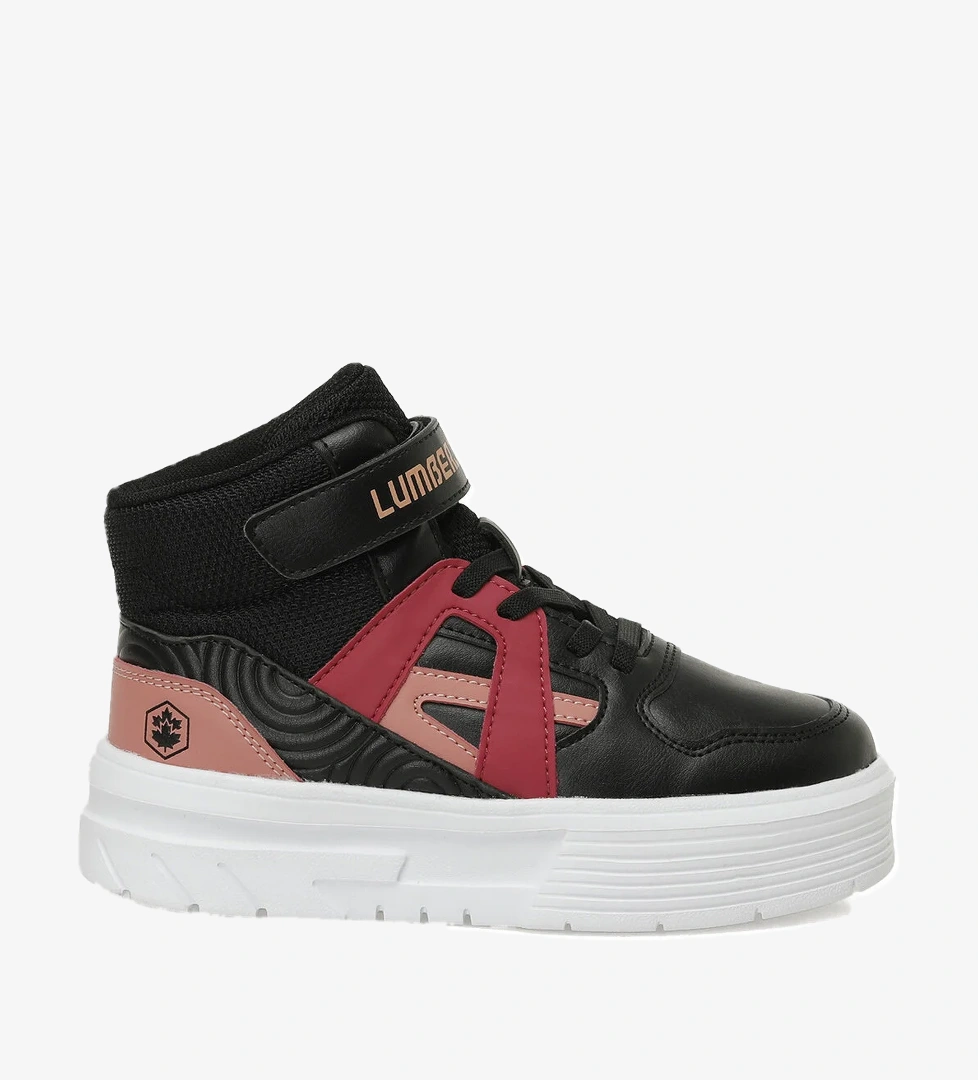 CRUSEL HI 5PR Fuşya Kız Çocuk High Sneaker - Görsel 1