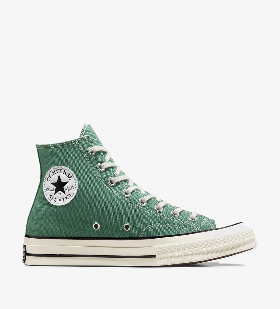 Chuck 70 Hi Yeşil Sneaker - Görsel 1