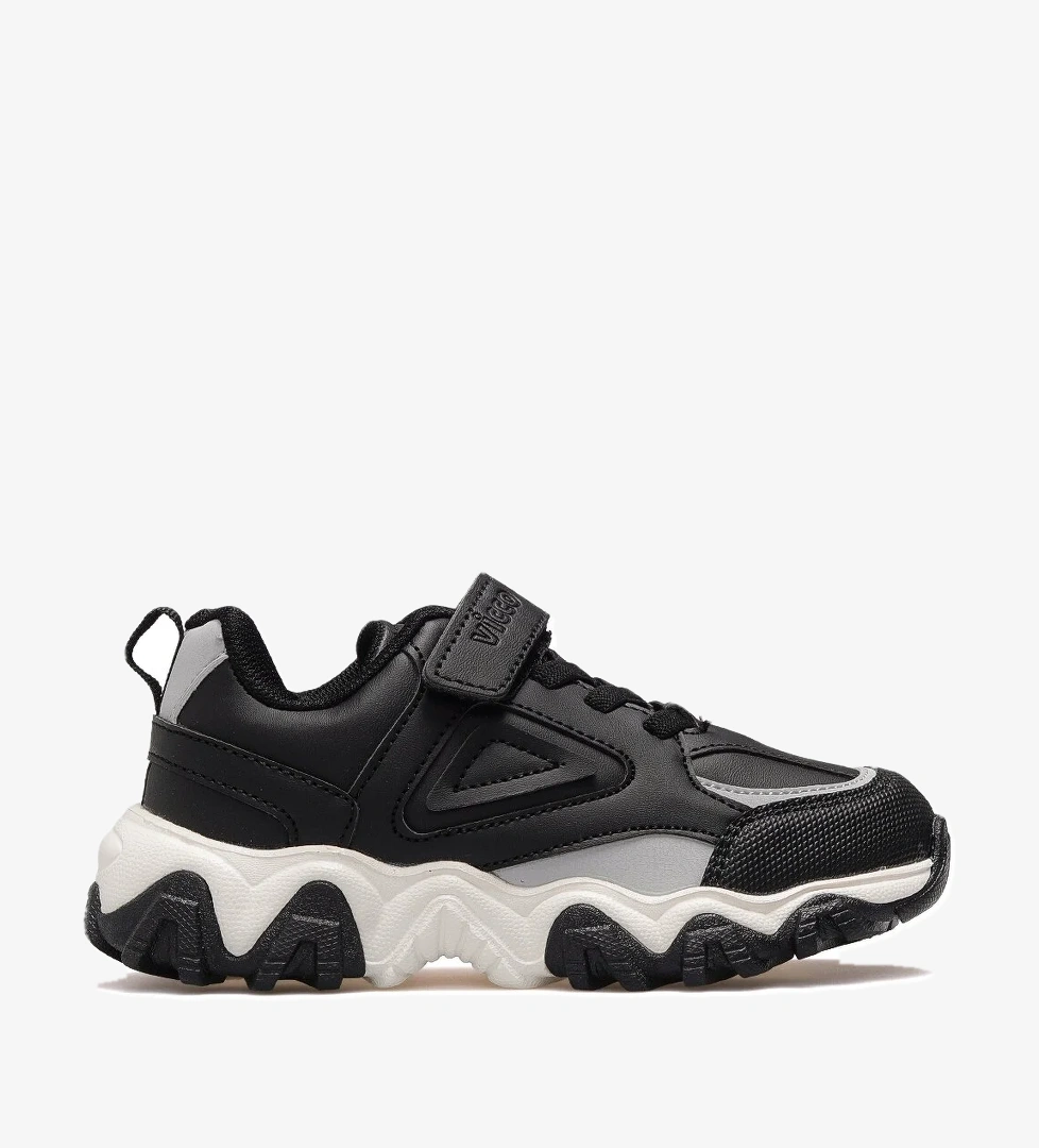 Jessy Erkek Çocuk Hafif Günlük Sneaker Spor Ayakkabı 23k 950.309 Pe Siyah - Görsel 1