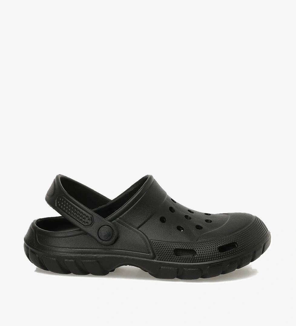 401377.Z5PR Siyah Kadın Sabo Terlik - Görsel 1