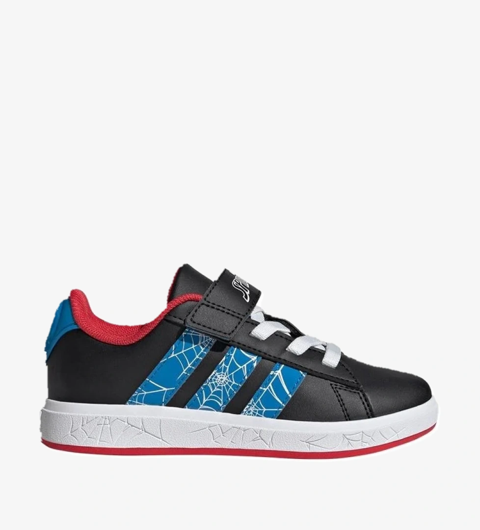 Adidas Unisex Çocuk Siyah Yürüyüş Ayakkabısı GRAND COURT SPIDER-MAN EL K JQ8073 model görseli