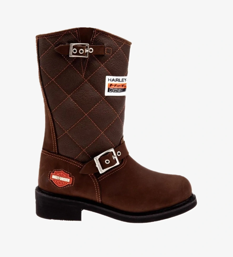 Harley Davidson Laconia 644 Bot Kahve Nubuk model görseli