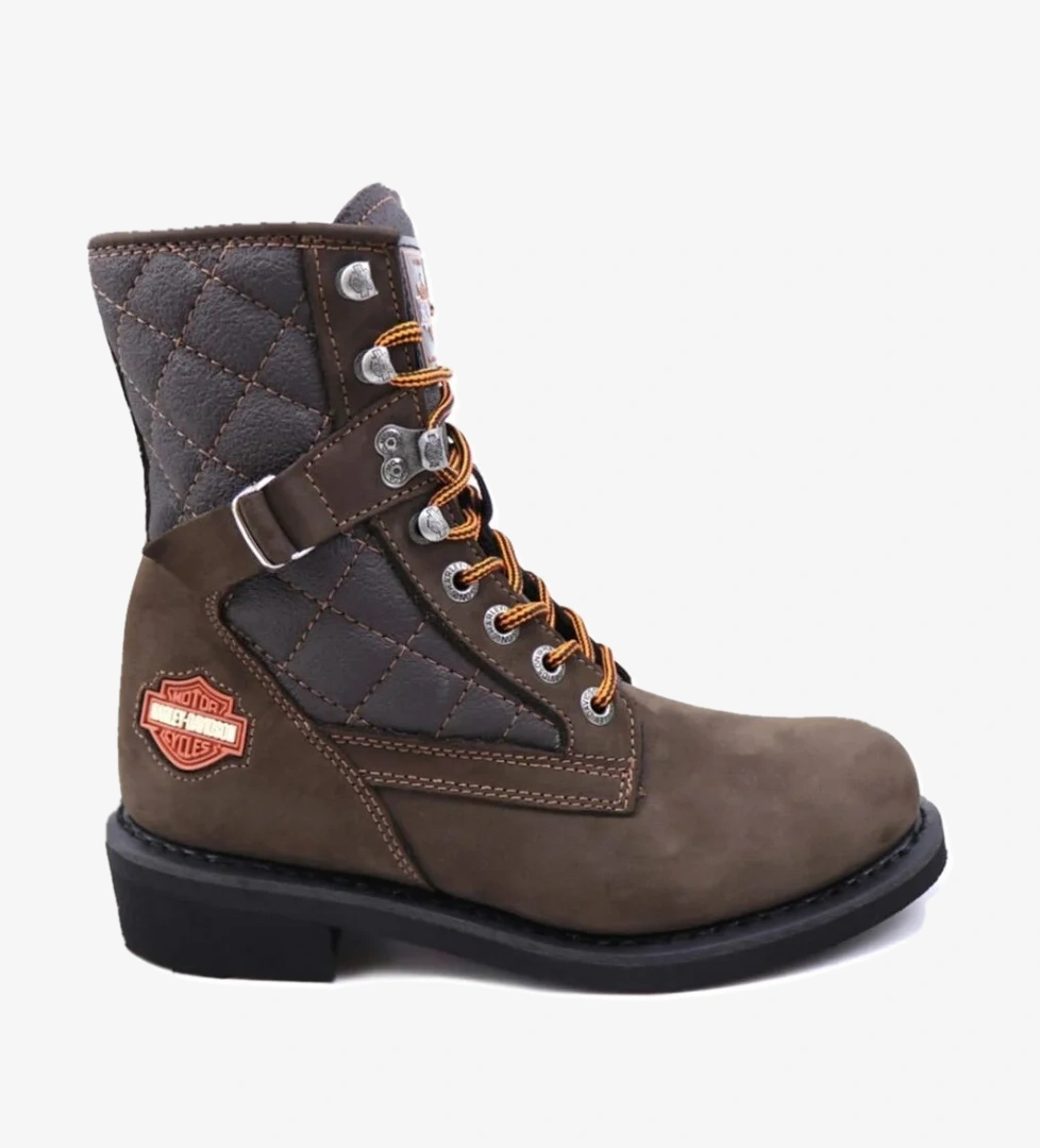 Harley Davidson New Worker Erkek Bot Koyu Kahve model görseli