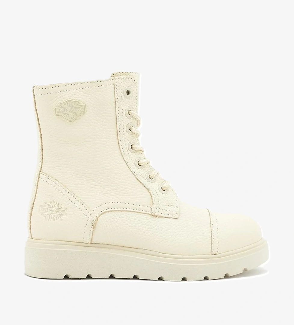 Harley Davidson 025Z100630 Tums New Kadın Deri Bot Bej model görseli