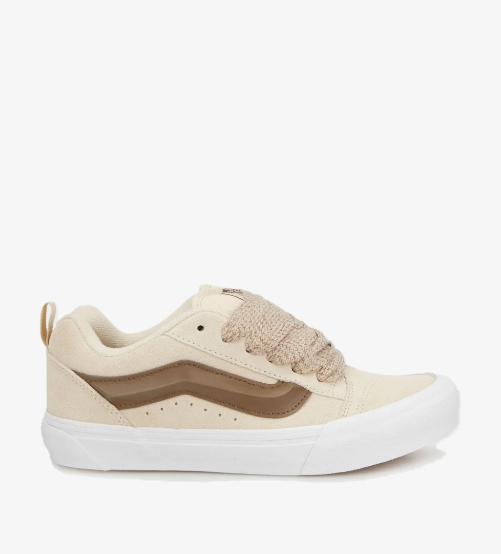 Vans Knu Unisex Skool Logolu Süet Bej-kahve Ve Deri Karışımlı Sneaker Ayakkabı Vn000d6zchw1 model görseli
