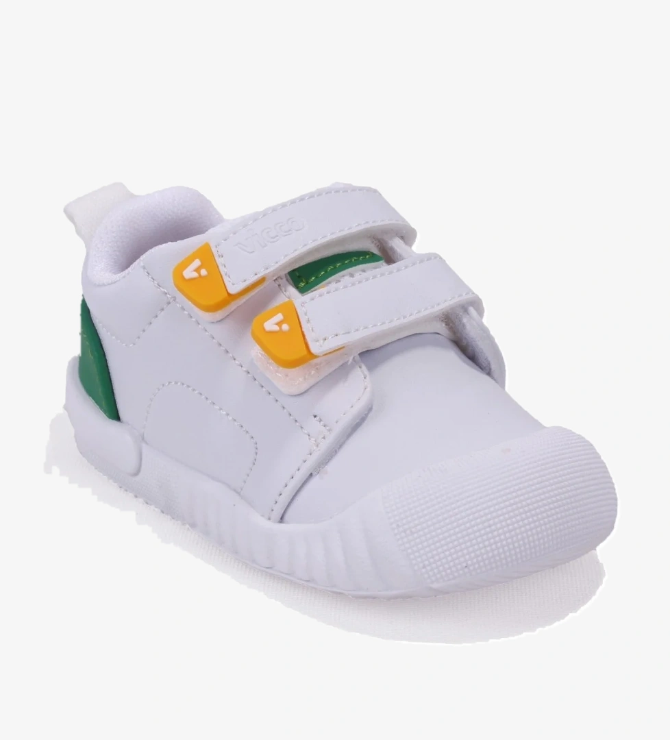 Forum 950E25K261 Beyaz Yeşil Ortopedik Erkek Bebe Spor Ayakkabı