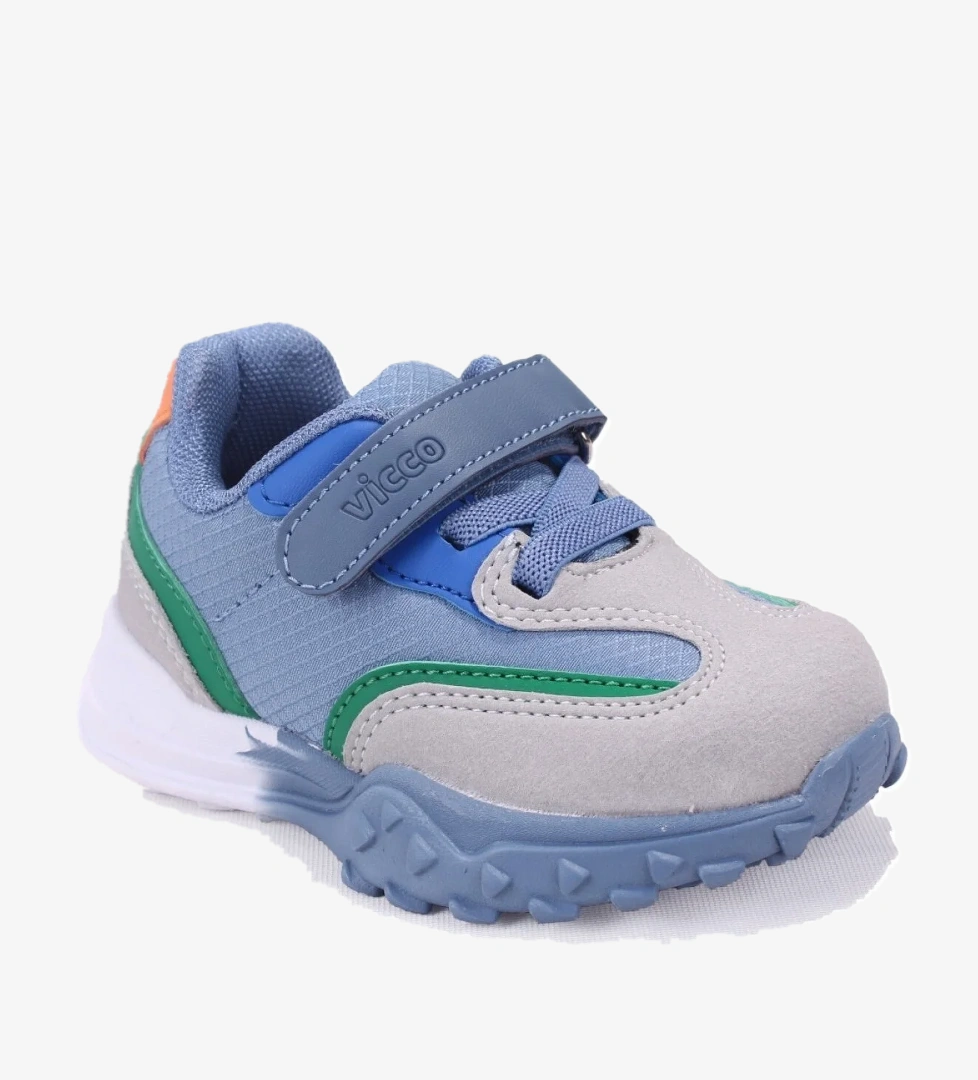 Surf 346B25K253 Mavi Ortopedik Günlük Erkek Çocuk Spor Ayakkabı