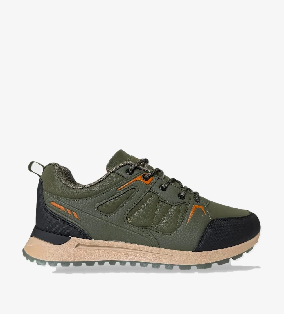 Erkek 4 Mevsim Rahat Comfort Spor Ayakkkabı HAKİ