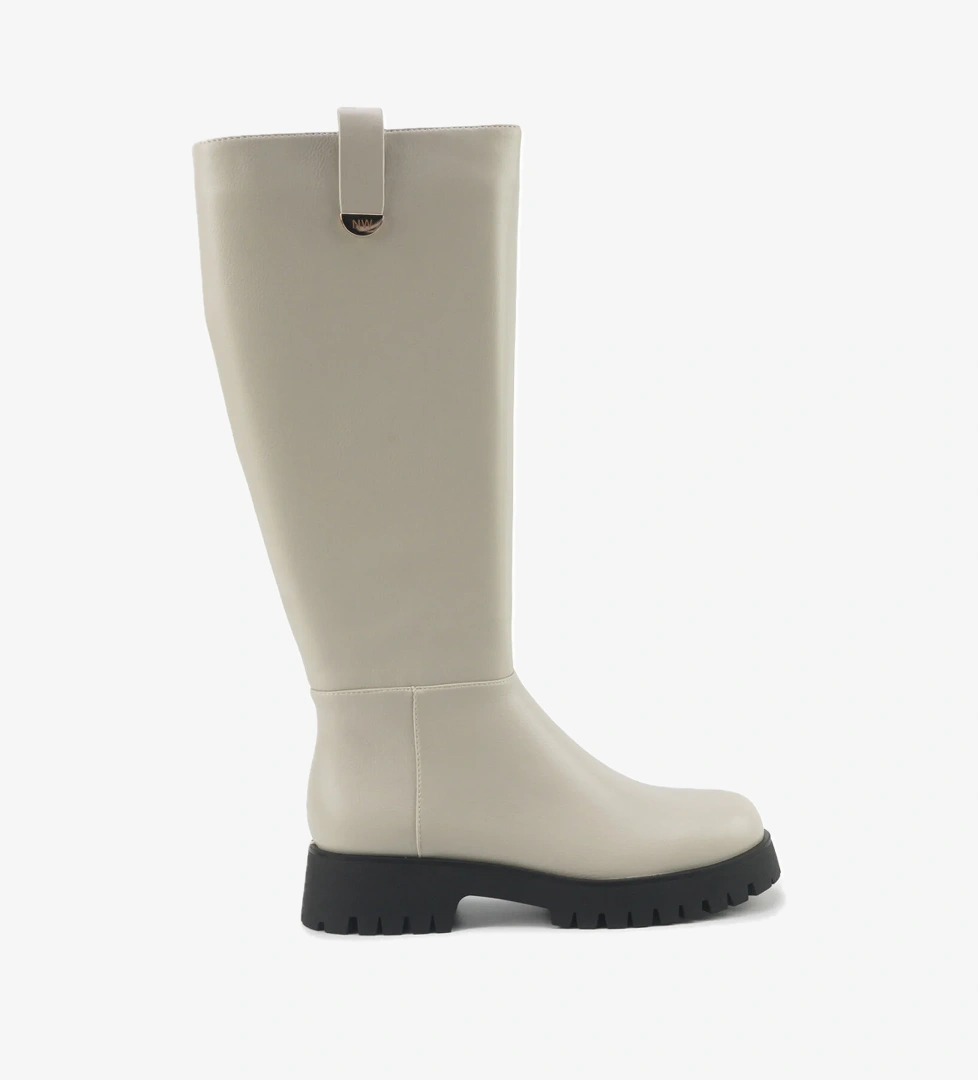 GREGOR 5PR KIRIK BEYAZ Kadın Çizme - Görsel 1