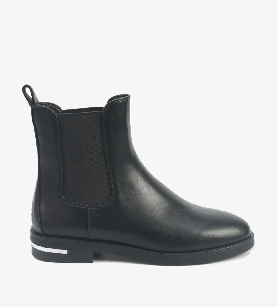 NICA 5PR Siyah Kadın Düz Bot - Görsel 1