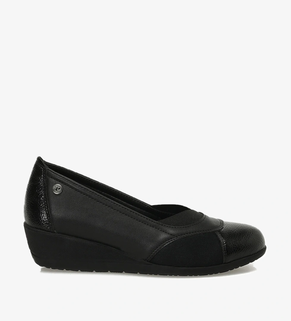 167028.RZ5PR Siyah Kadın Dolgu Ayakkabı - Görsel 1