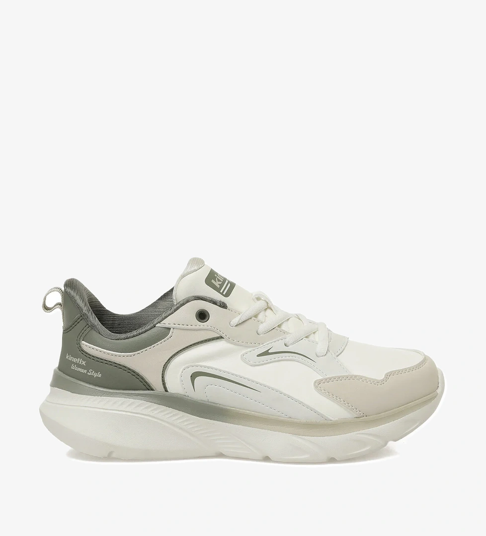 MONE PU W 5PR Ekru Kadın Sneaker - Görsel 1