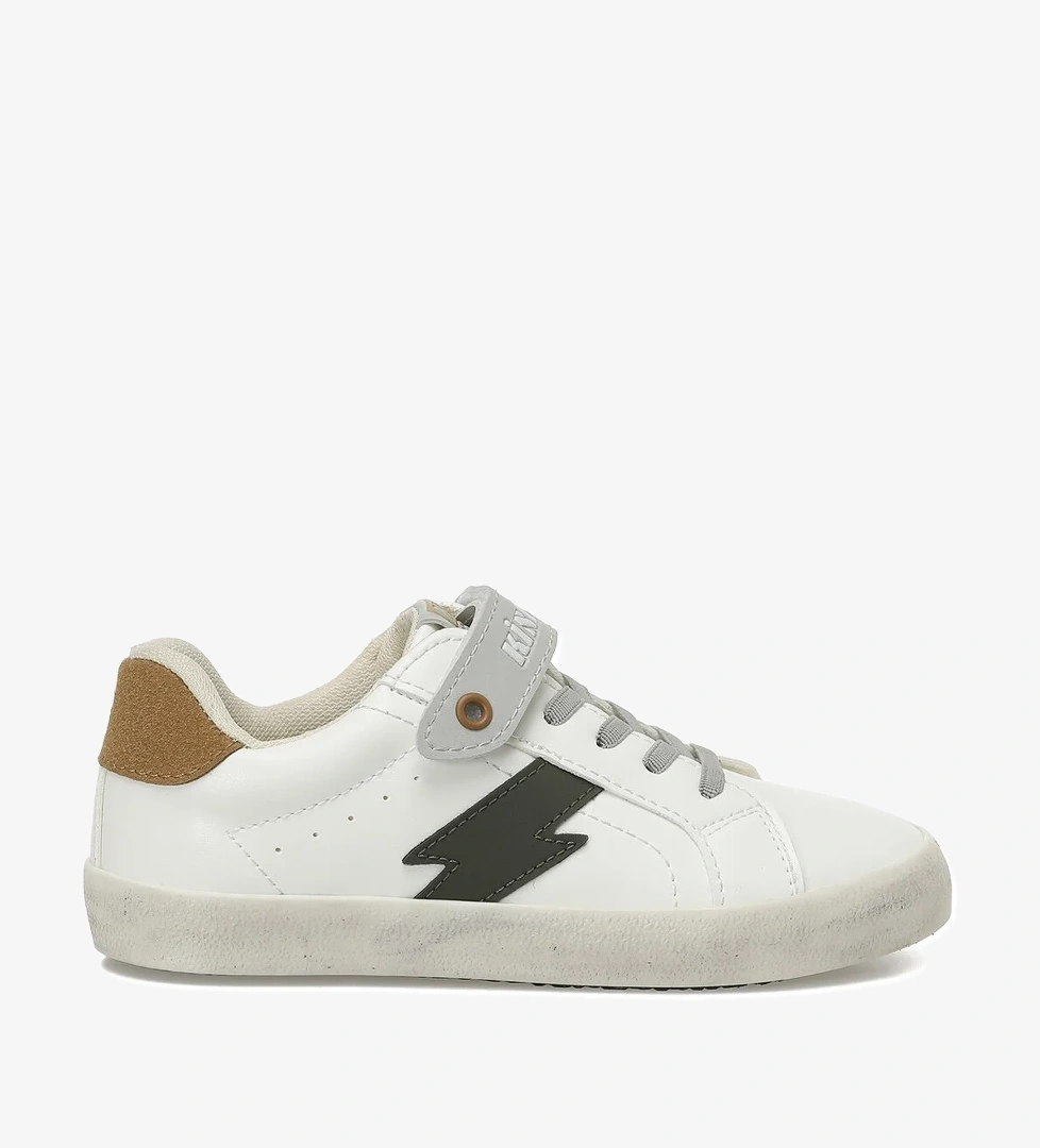 GIBA F 5PR Beyaz Erkek Çocuk Sneaker - Görsel 1