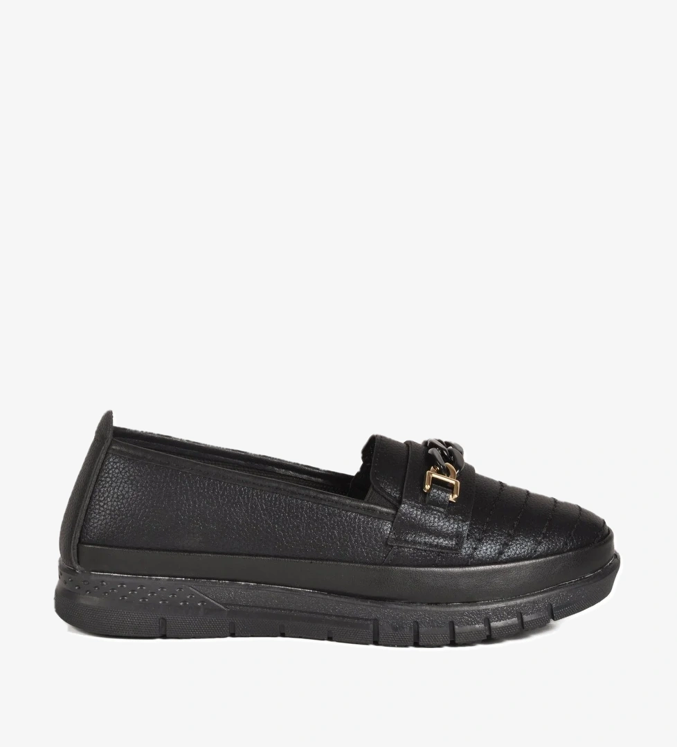 Ayakmod Siyah Hafif Esnek Kadın Casual Ayakkabı 165 Z model görseli