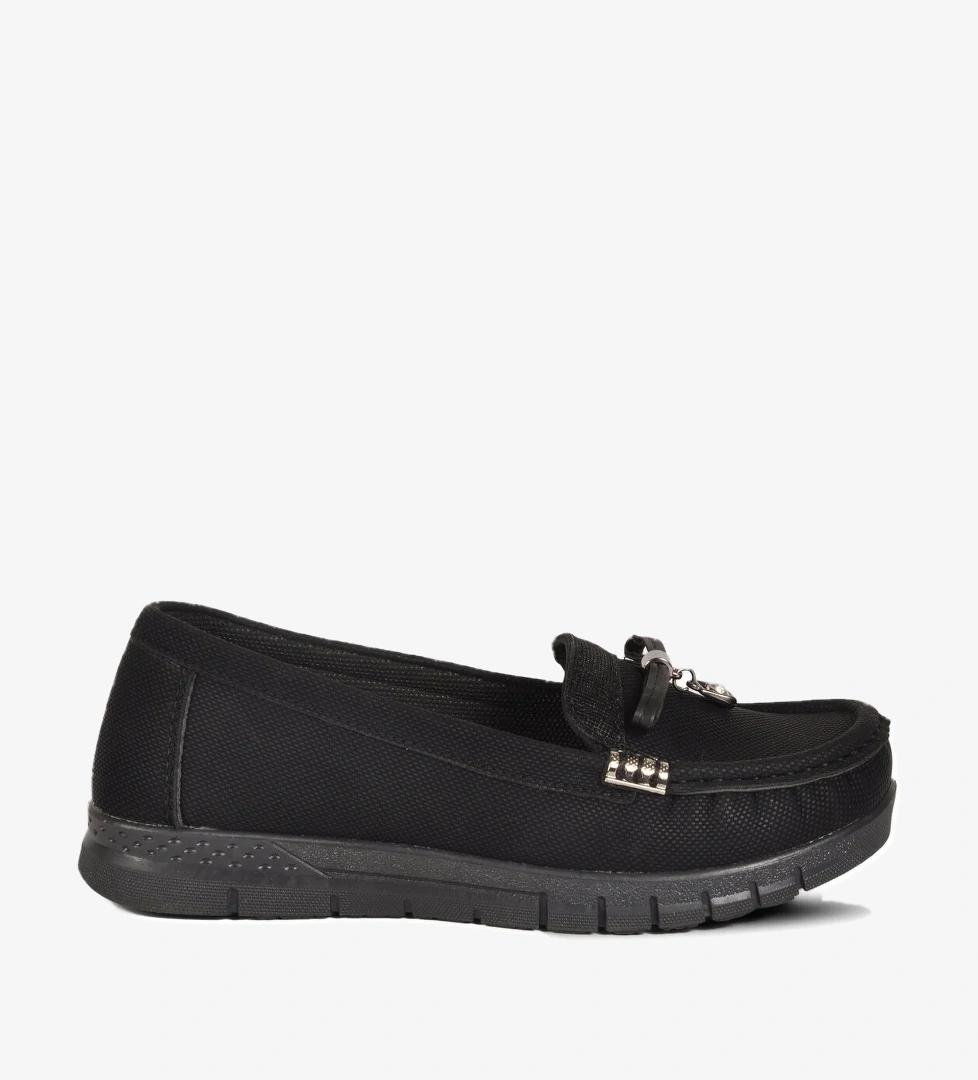 Ayakmod Siyah Hafif Esnek Kadın Casual Ayakkabı 157 Z model görseli