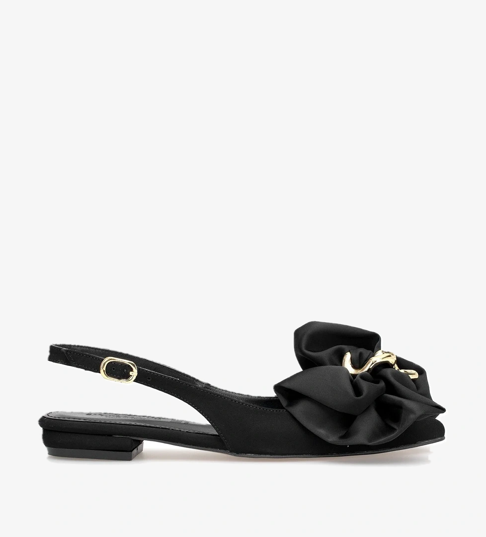 Ayakkabı Fuarı Elit Pm230 K102 Kadın Babet Ten Siyah model görseli