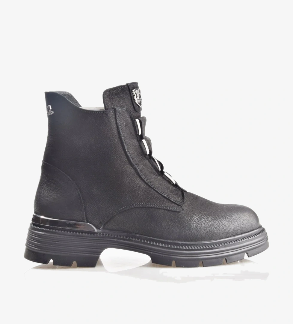 2353524k Kadın Hakiki Deri Bot - Görsel 1