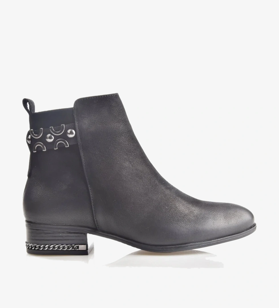 2152712k Kadın Hakiki Deri Bot - Görsel 1