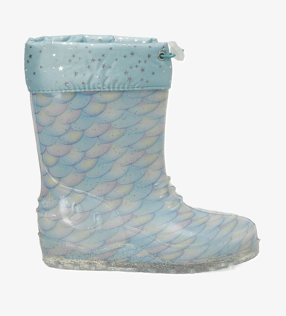 BRIAR P 5PR Mavi Kız Çocuk Yağmur Çizmesi - Görsel 1