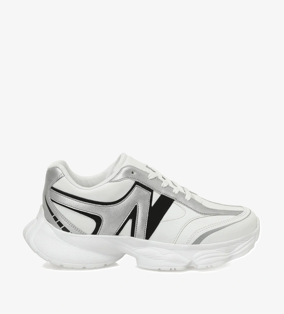 SHAW G 5PR Beyaz Kız Çocuk Spor Ayakkabı - Görsel 1