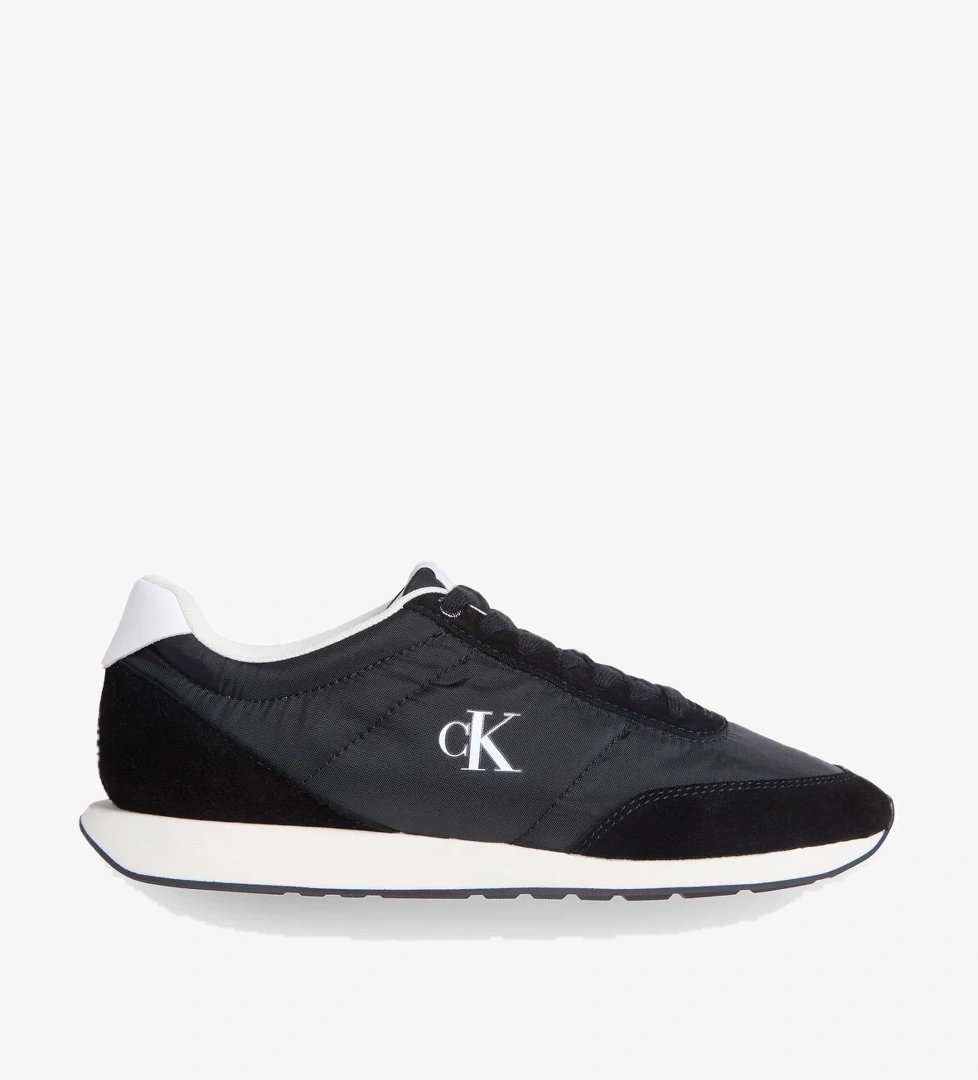 Calvin Klein Calvin Klein Retro Runner Ess Mix Mat Siyah Erkek Sneaker model görseli