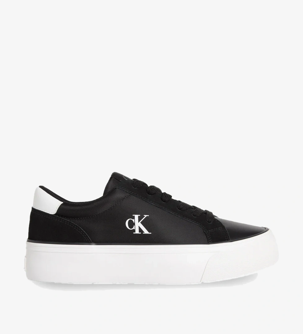 Calvin Klein Vulc Flatform Mg Nylon Mi Siyah Kadın Sneaker model görseli