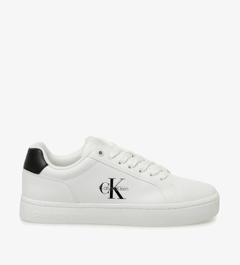 Calvin Klein Classic Cupsole Mono Lth Beyaz Kadın Sneaker model görseli