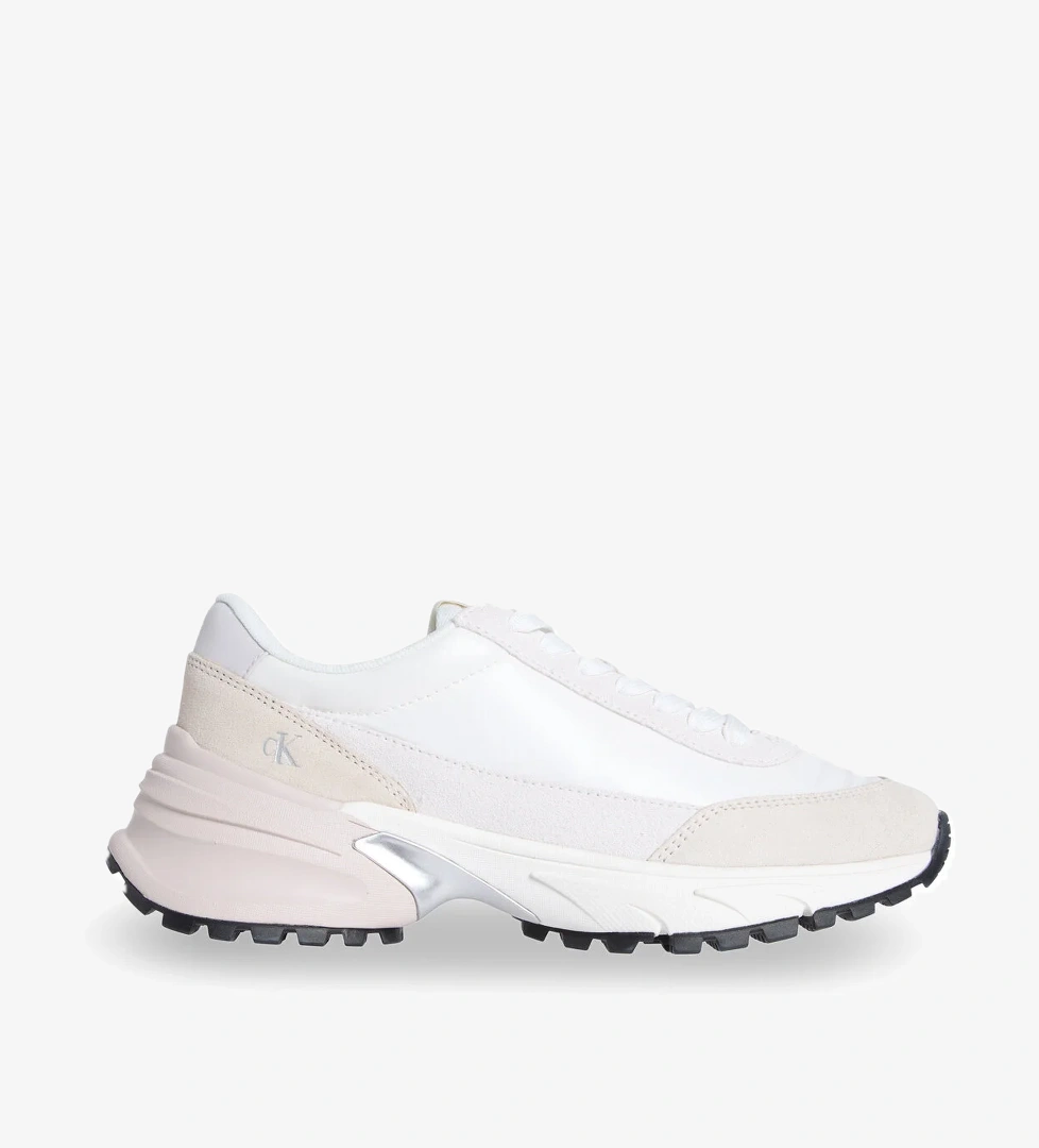 Calvin Klein Hike Runner Mg Nylon Perl Beyaz Kadın Sneaker model görseli