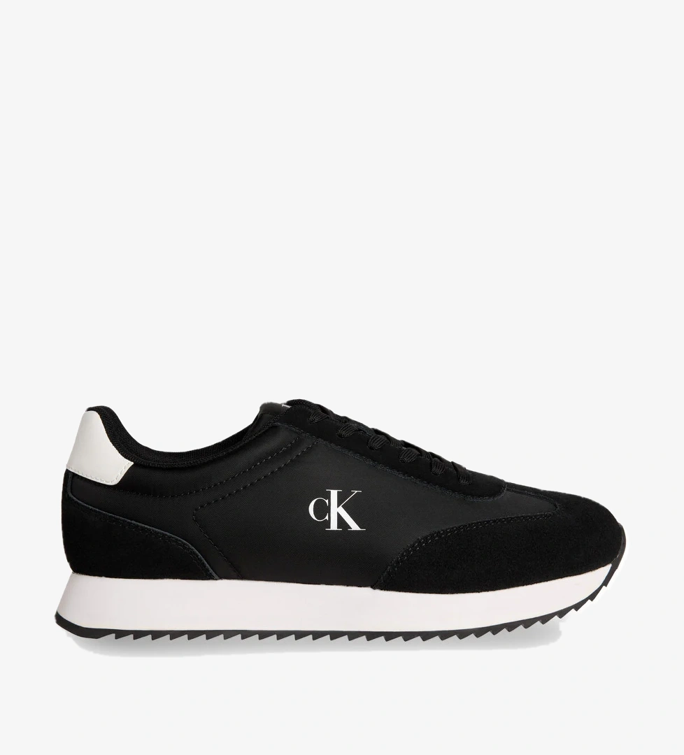 Calvin Klein Calvin Klein Retro Runner Lace Up Ny-s Siyah Erkek Sneaker model görseli