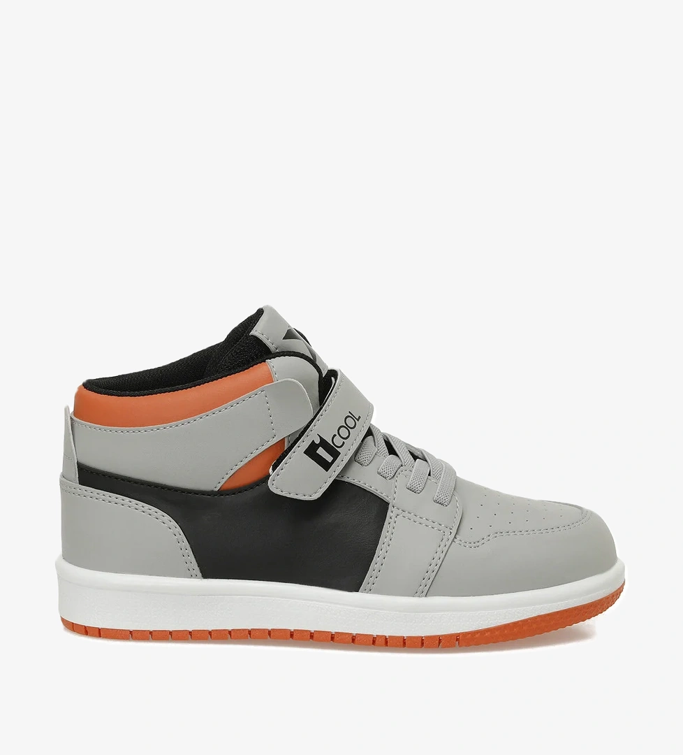 I Cool CORDEN F 5PR GRI Erkek Çocuk High Sneaker - Görsel 1