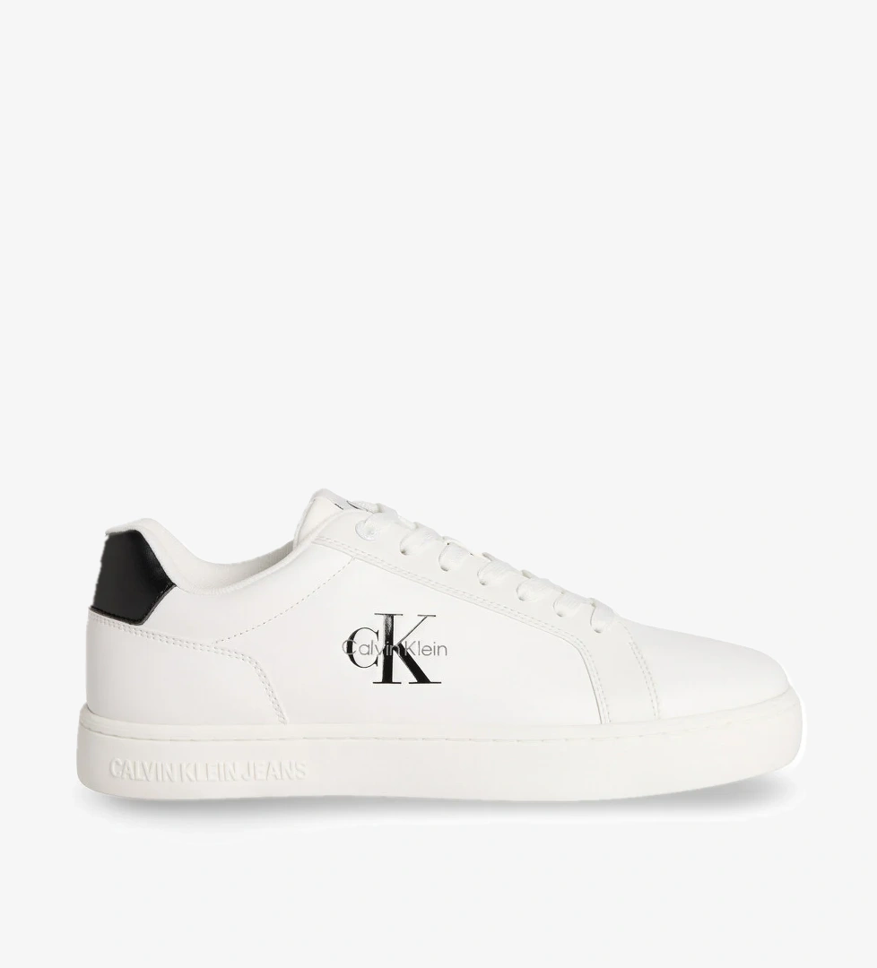 Calvin Klein CLASSIC CUPSOLE MONO LTH Beyaz Erkek Sneaker