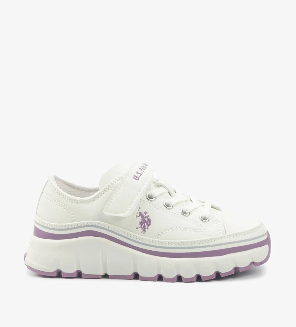 KENTA JR 5PR Beyaz Kız Çocuk Sneaker - Görsel 1